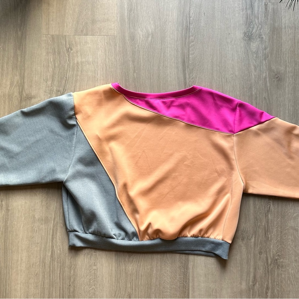 JoyLab Women's Colorblock Sweatshirt - xxl - Picture 5 of 5